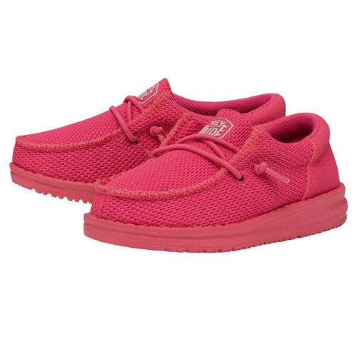 Hey Dude Wally Toddler Funk Mono Electric Pink