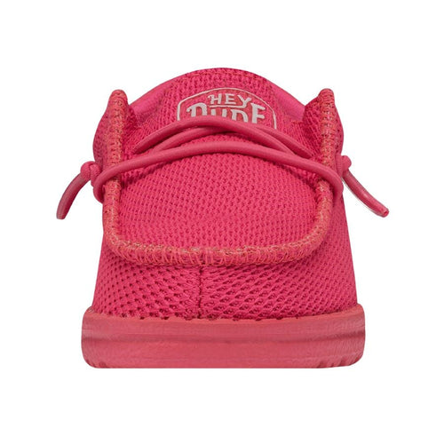 Hey Dude Wally Toddler Funk Mono Electric Pink