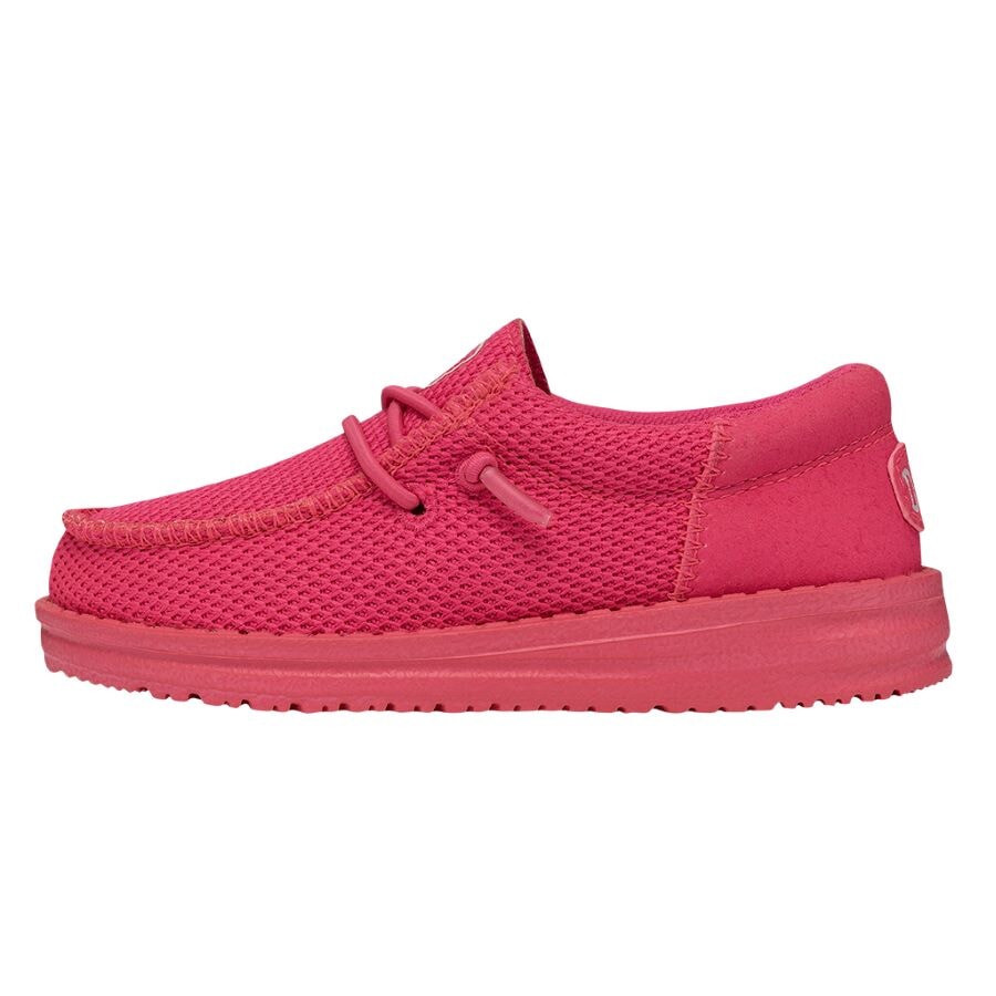 hey dude Wally Toddler Funk Mono Electric Pink