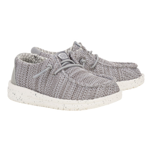 Hey Dude Wally Toddler Stretch Sox Grey