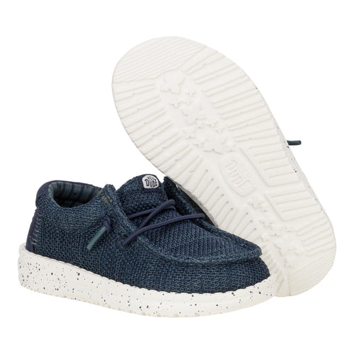 Hey Dude Wally Toddler Stretch Sox Navy