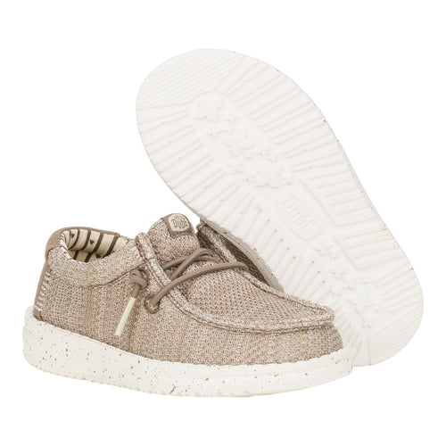 Hey Dude Wally Toddler Stretch Sox Walnut