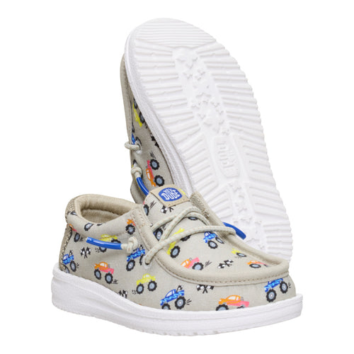 Hey Dude Wally Toddler Trucks Stone/Multi