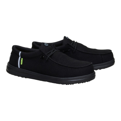 Hey Dude Wally Work Comp Toe Black/Black