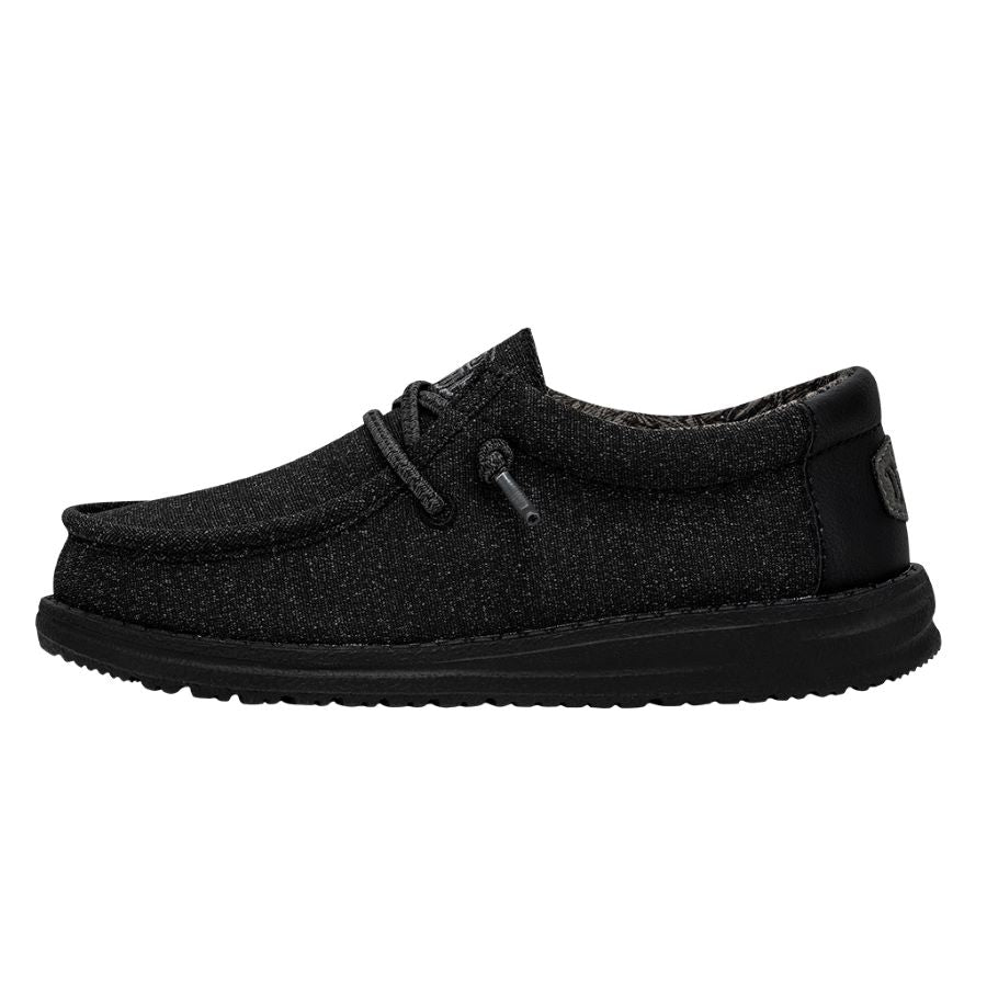 hey dude Wally Youth Basic Black