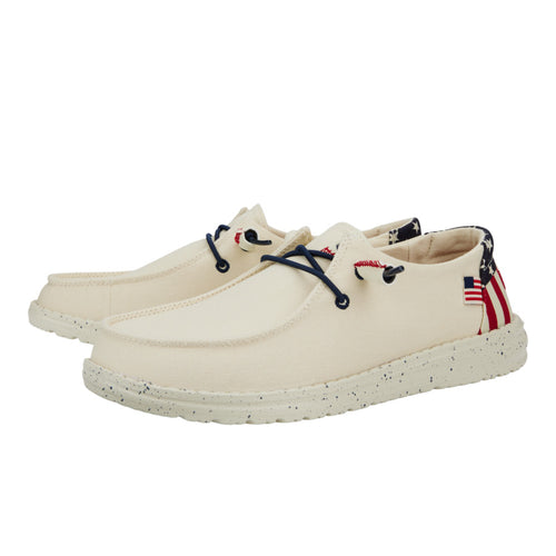 Hey Dude Wendy Americana Off White