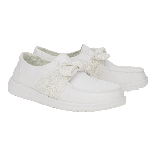 Hey Dude Wendy Bow Essentials White