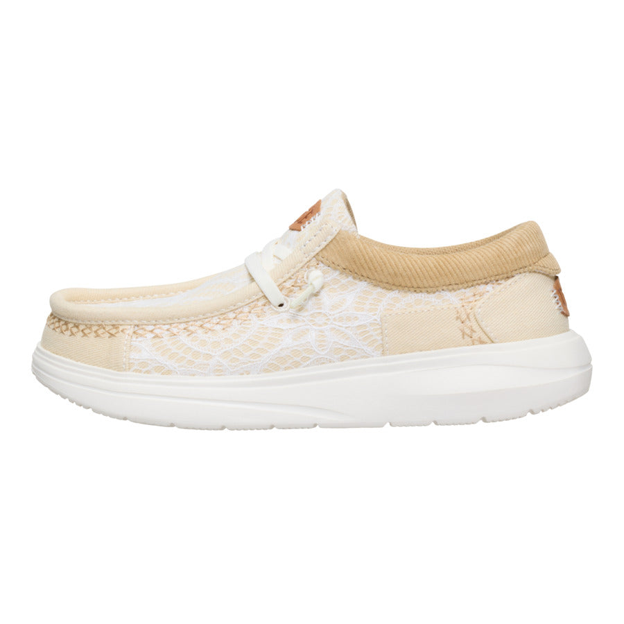 hey dude Wendy Comf Patchwork Ivory/Tan