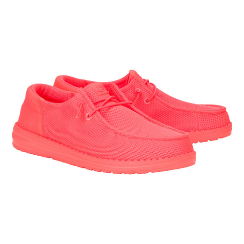 Hey Dude Wendy Funk Mono Fiery Coral