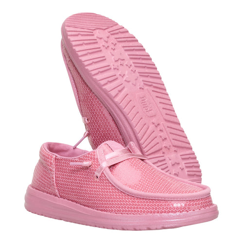 Hey Dude Wendy Funk Mono Sequin Foxglove Pink