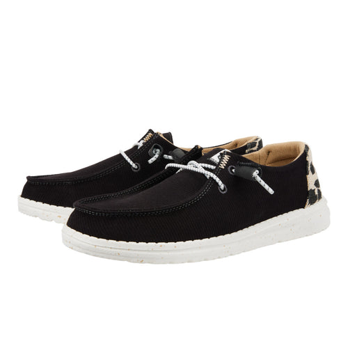 Hey Dude Wendy Leopard Black/Leopard