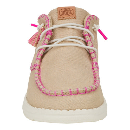 Hey Dude Wendy Mid Perf Canvas Irish Cream