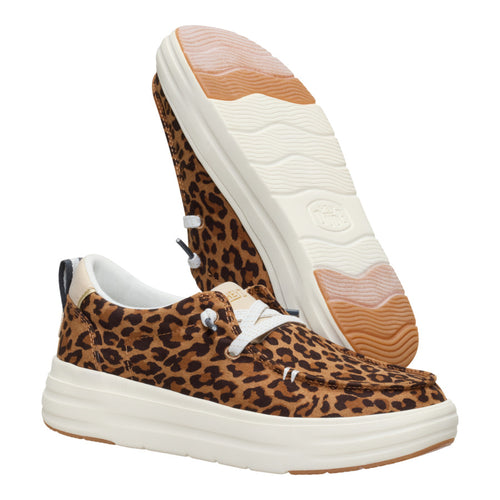 Hey Dude Wendy Nova Classic Tan/Leopard