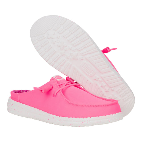Hey Dude Wendy Slip Classic Neon Pink