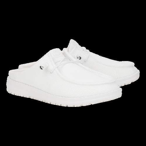 Hey Dude Wendy Slip Mono White