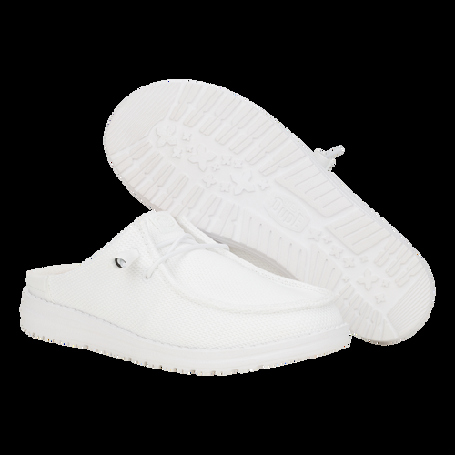 Hey Dude Wendy Slip Mono White