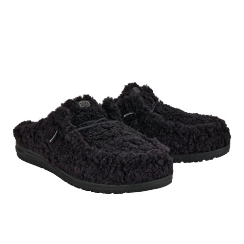 Hey Dude Wendy Slipper Cozy Black/Black
