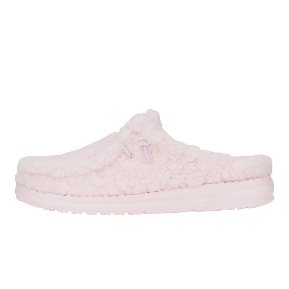 hey dude Wendy Slipper Cozy Light Pink