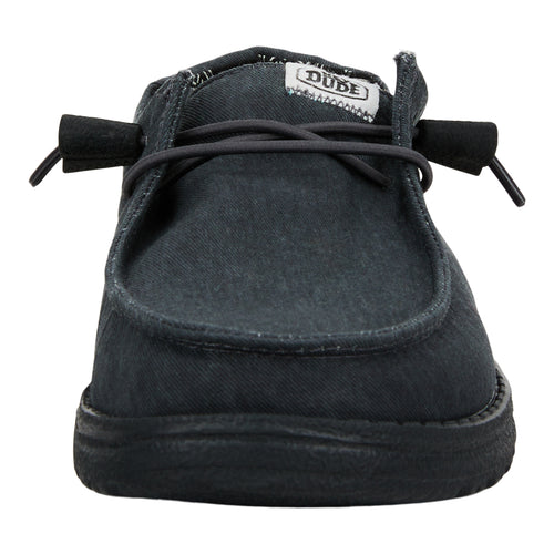Hey Dude Wendy Stretch Canvas Black/Black