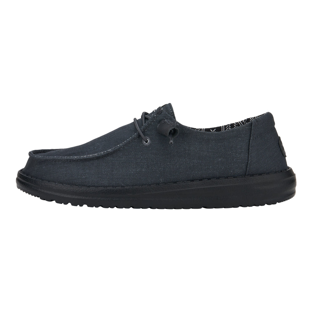 hey dude Wendy Stretch Canvas Black/Black