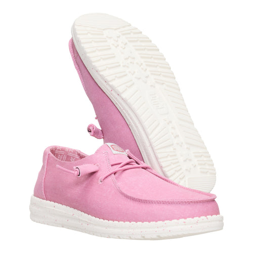 Hey Dude Wendy Stretch Canvas Foxglove Pink