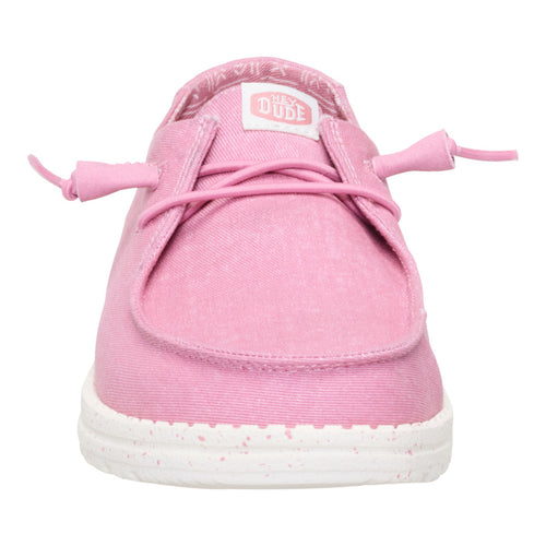 Hey Dude Wendy Stretch Canvas Foxglove Pink