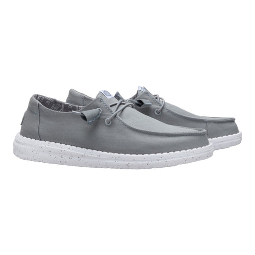 Hey Dude Wendy Stretch Canvas Monument Grey
