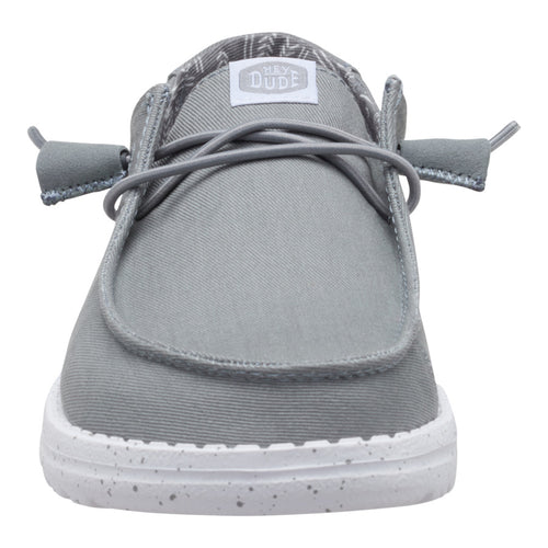 Hey Dude Wendy Stretch Canvas Monument Grey
