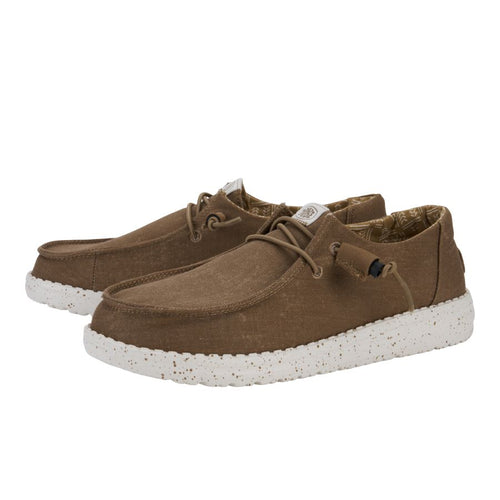 Hey Dude Wendy Stretch Canvas Taupe