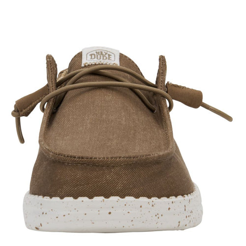 Hey Dude Wendy Stretch Canvas Taupe