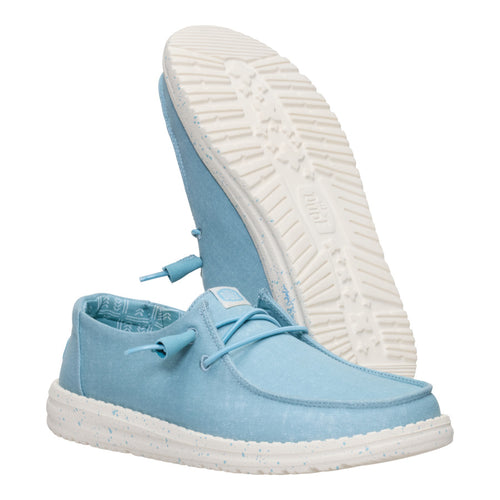Hey Dude Wendy Stretch Canvas Tourmaline Blue
