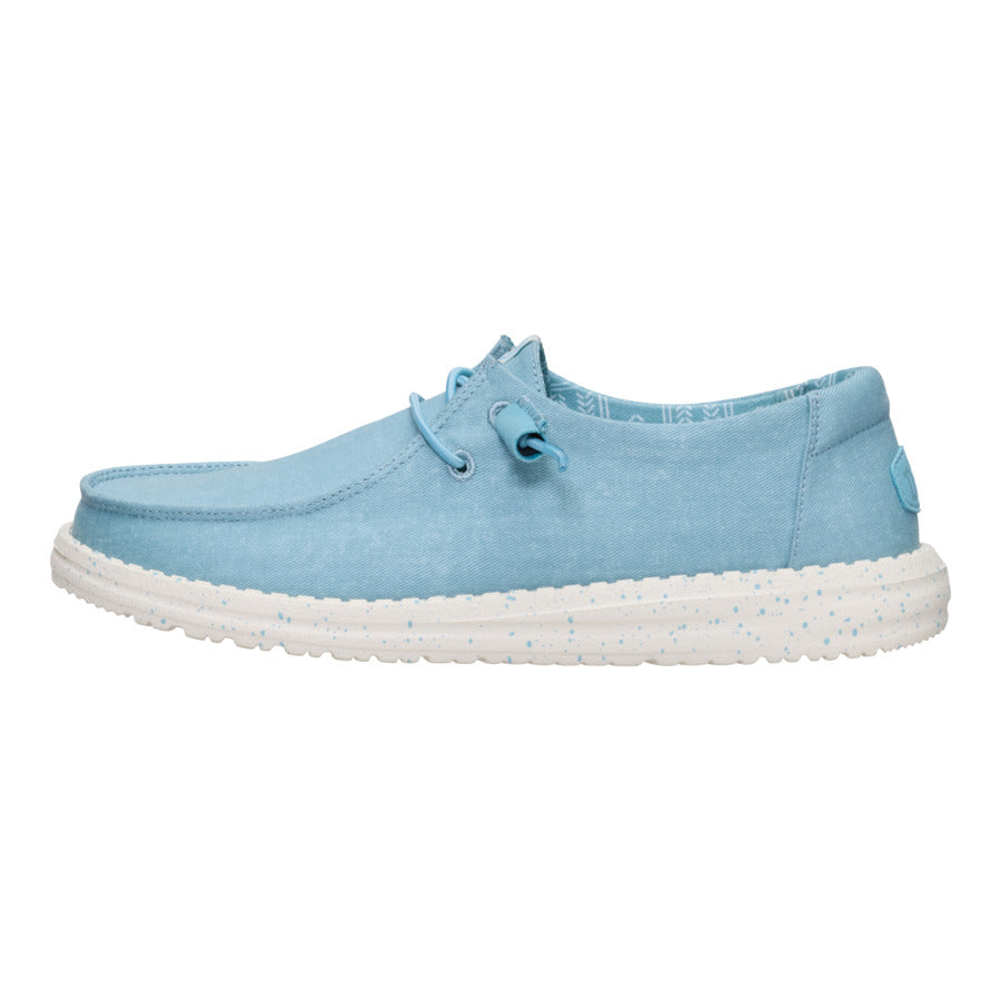 hey dude Wendy Stretch Canvas Tourmaline Blue