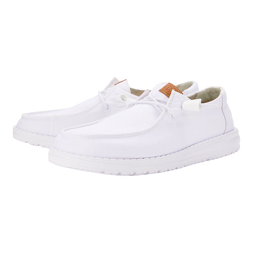 Hey Dude Wendy Stretch Canvas White