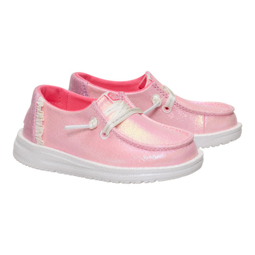 Hey Dude Wendy Toddler Dazzling Sparkle Pink