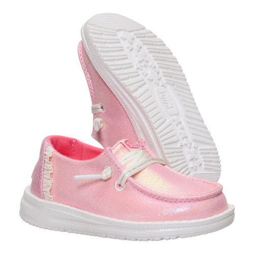 Hey Dude Wendy Toddler Dazzling Sparkle Pink