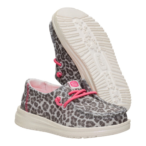 Hey Dude Wendy Toddler Luxe Leo Natural/Black