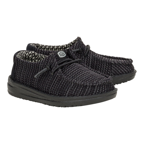 Hey Dude Wendy Toddler Stretch Sox Black/Black