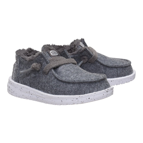 Hey Dude Wendy Toddler Wool Cozy Charcoal