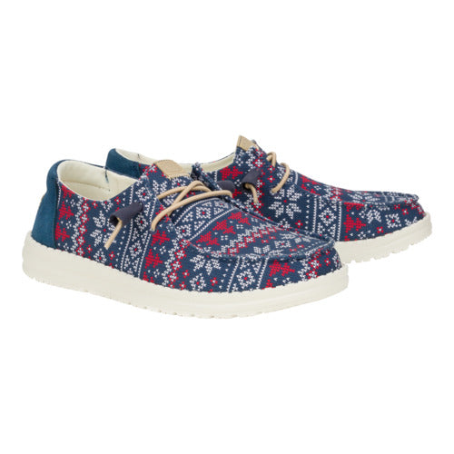 Hey Dude Wendy Winter Sweater Navy/Multi