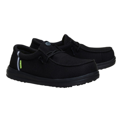 Hey Dude Wendy Work Comp Toe Black/Black