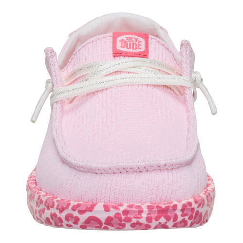 Hey Dude Wendy Youth Animal Pop Pink Leopard