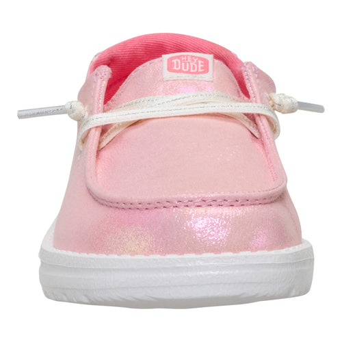 Hey Dude Wendy Youth Dazzling Sparkle Pink