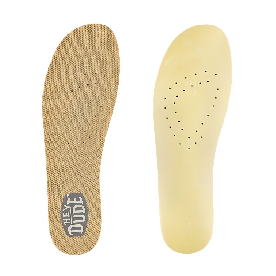 hey dude Women's Micro Mesh Insoles Tan