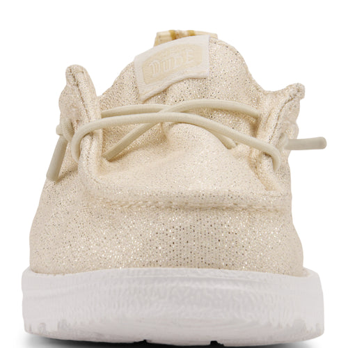 Hey Dude LilDude Infant Slip On Novelty Champagne Glitter