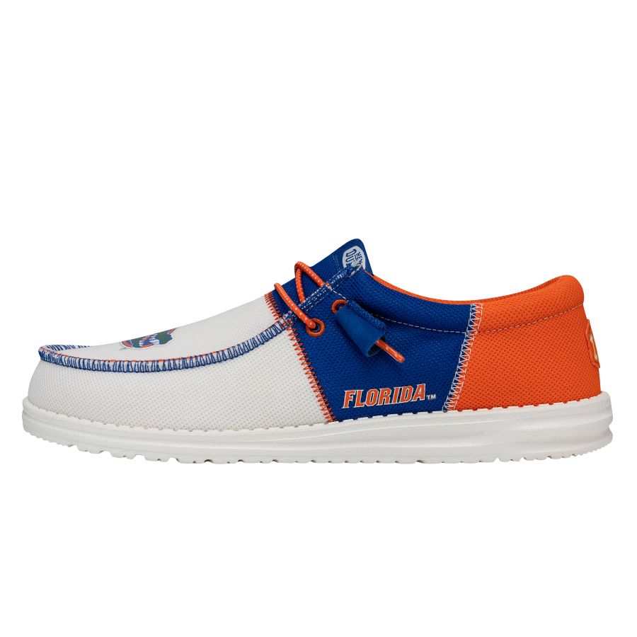 hey dude Men's Wally Tri Florida Gators Florida Blue/Orange