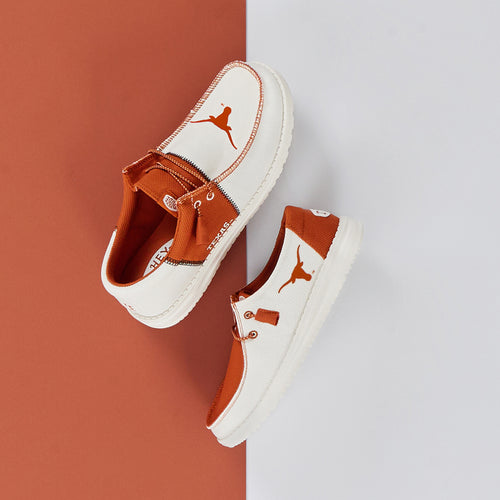 Hey Dude Men's Wally Tri Texas Longhorns Burnt Orange