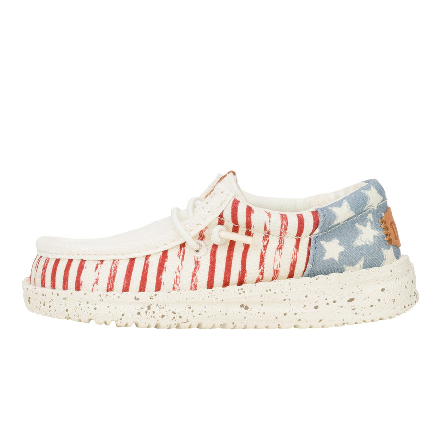 hey dude Wally Funk Toddler Americana Stars American Flag