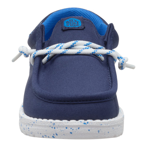 Hey Dude Wally Funk Youth Jersey Jacquard Peacoat Blue/Multi