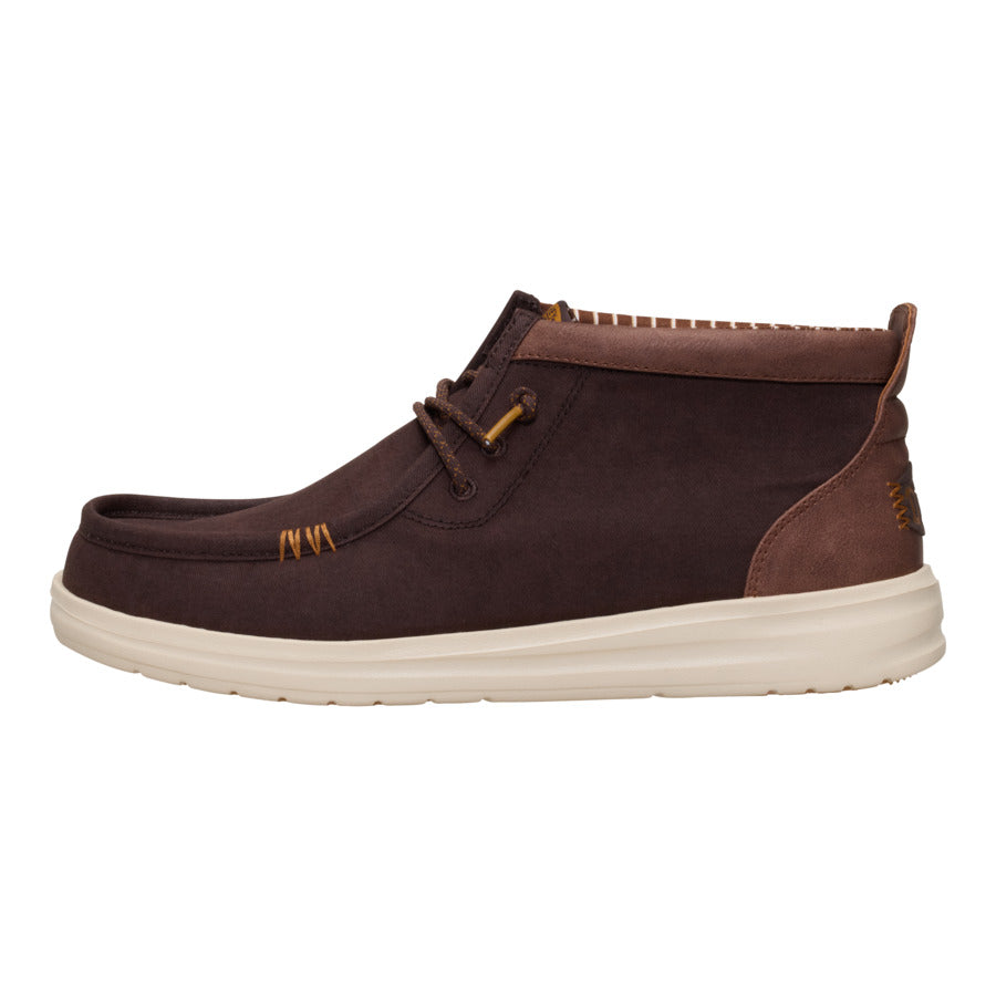 hey dude Wally Mid Gripr Vin Classic Mole Brown/Downtown Brown