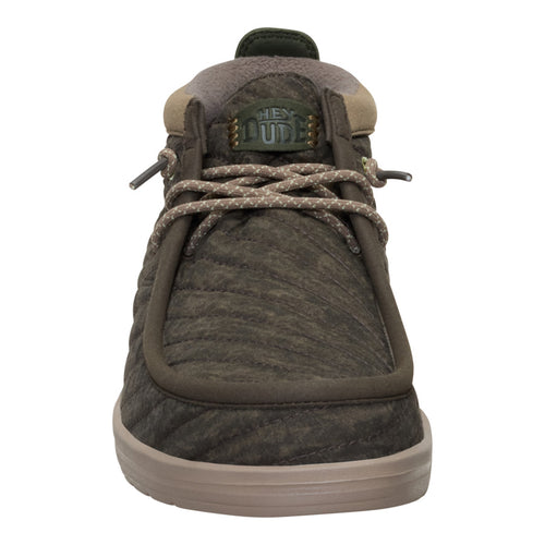 Hey Dude Wally Mid Gripr Washed Quilt Major Brown/Multi